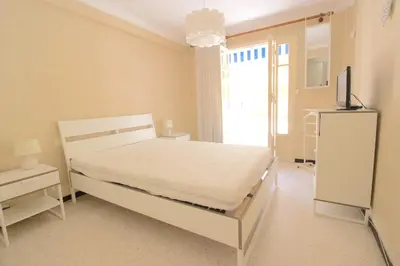 Un ou plusieurs lits dans un hébergement de l'établissement Antibes city center - 1 bedroom - 4 People