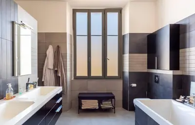 Salle de bains dans l'établissement Magnifique 2 chambres Centre Cannes - 4 personnes - WIFI Terrasse