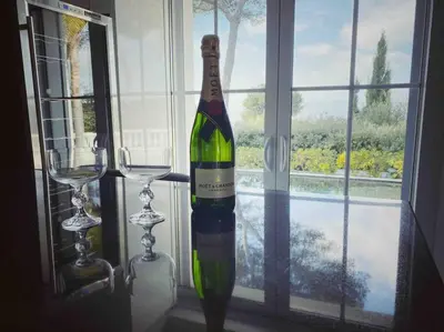 Boissons dans l'établissement Villa Lion, gorgeous villa in Le Cannet overlooking Cannes