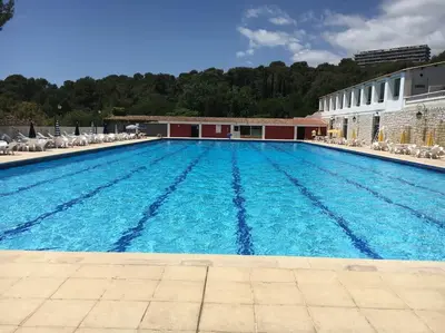 Piscine de l'établissement 2-Room 60 m², Panoramic view, 2 balconies, 50m Pool ou située à proximité