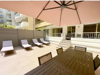 Plan de l'établissement Sweet home+terrasse de 60m2 ,2 mn from croisette beach