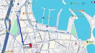 Plan de l'établissement CREW KEY WEST