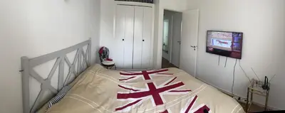 Un ou plusieurs lits dans un hébergement de l'établissement magnifique maison 6 personne piscine