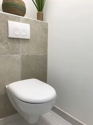 Salle de bains dans l'établissement Studio « Oasis Provençale »