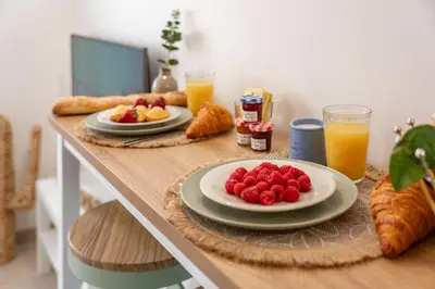 Nourriture dans l'appartement ou à proximité