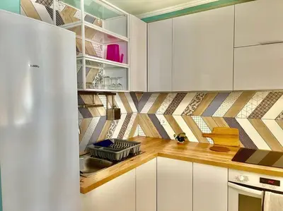 Cuisine ou kitchenette dans l'établissement Mérimée