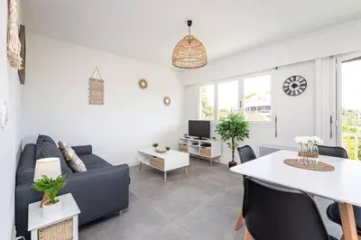Coin salon dans l'établissement Studio Cap Antibes