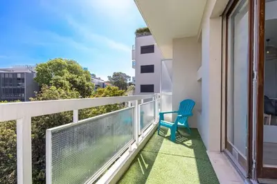 Balcon ou terrasse dans l'établissement Studio Cap Antibes
