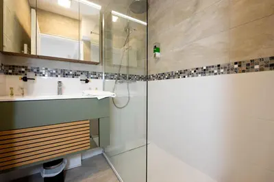 Salle de bains dans l'établissement Appartement Antibéa - Welkeys