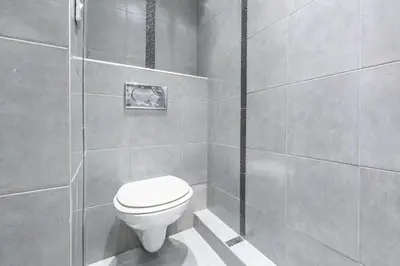Salle de bains dans l'établissement Rooftop la Croisette