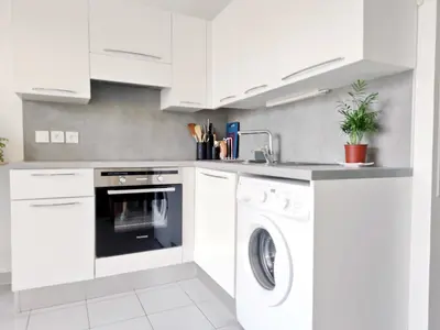 Plan de l'établissement Sea view apartment - Quiet location, air conditioning & parking