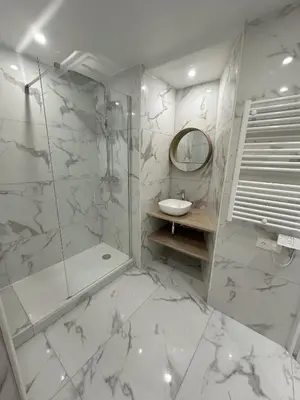 Salle de bains dans l'établissement Residence Graziella Appartement 109