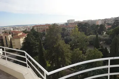 Plan de l'établissement Studio Toit terrasse - Vue mer Cannes