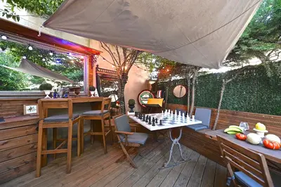Plan de l'établissement Cité Saint Paul Terrasse Parking Clim Wifi Sauna
