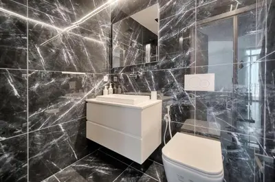 Salle de bains dans l'établissement Design 2 pièces CARRE D'OR -COEUR DE CANNES A1B205