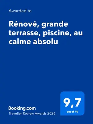 Plan de l'établissement Cocon paradisiaque avec piscine, terrasse, jardin au calme absolu