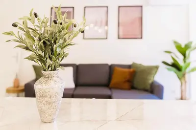 Coin salon dans l'établissement Le Calmette - Logement Confort Centre Cannes