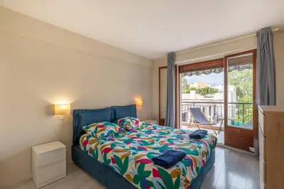 Un ou plusieurs lits dans un hébergement de l'établissement Yank's centre Juan Les Pins 5 min des plages