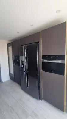 Cuisine ou kitchenette dans l'établissement Lux- Apartment at Marina baie des Anges - with Panoramic Sea View