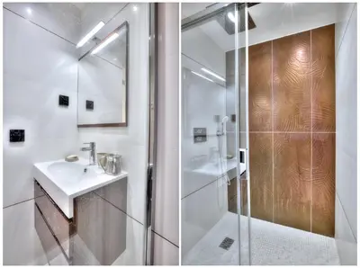 Salle de bains dans l'établissement Luxury 4 Stars Apt Croisette