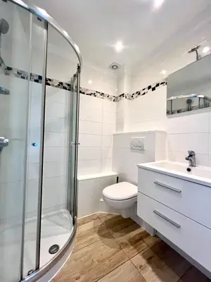 Salle de bains dans l'établissement CANNES - STUDIO proximité Mer et commerces