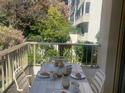 Balcon ou terrasse dans l'établissement Studio AC with Balcony by Olidesi