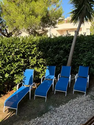 Jardin de l'établissement Beachside Apartment with Pool & Garden in Juan les Pins