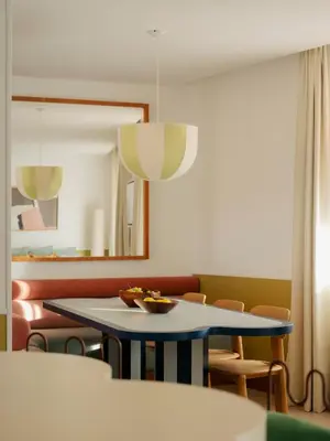 Coin salon dans l'établissement Edgar Suites Cannes - Rue d'Antibes