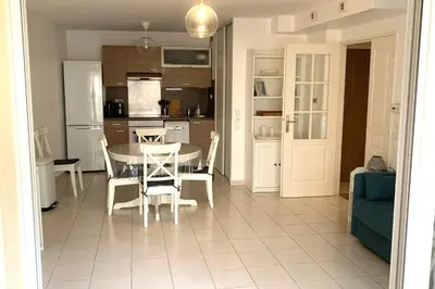 Cuisine ou kitchenette dans l'établissement Villa Paloma city center