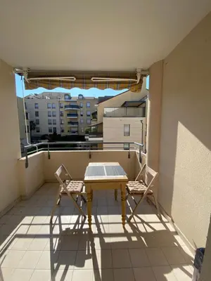 Balcon ou terrasse dans l'établissement Modern Apartment in Cannes