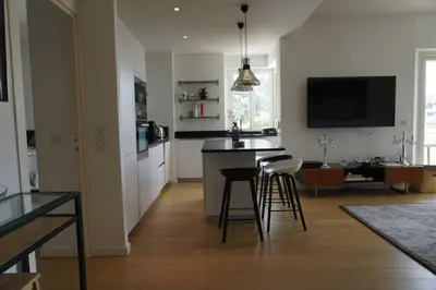 Cuisine ou kitchenette dans l'établissement Best of the best in Cannes with a beautiful view