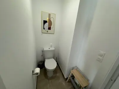 Salle de bains dans l'établissement Jardin Secret A04 By Avecoeur