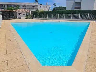 Plan de l'établissement Appartement bord de mer, piscine