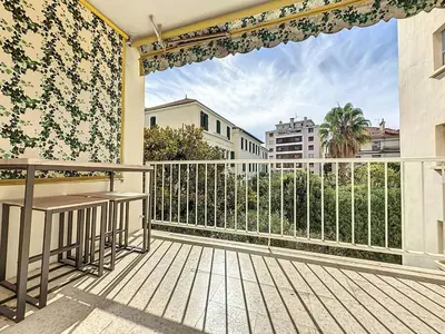 Balcon ou terrasse dans l'établissement INTUITION - 3 pieces - 10min Croisette