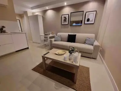 Cuisine ou kitchenette dans l'établissement New top floor avec vue mer, Croisette à Palm Beach