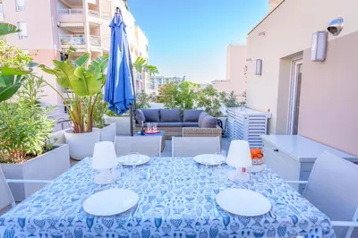 Balcon ou terrasse dans l'établissement Les VOILES DE GOLFE