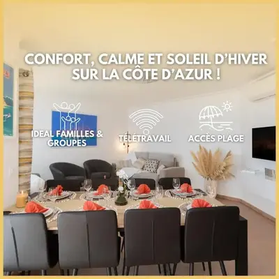 Le Jardin Secret by Golden Riviera Terrasses & accès plage