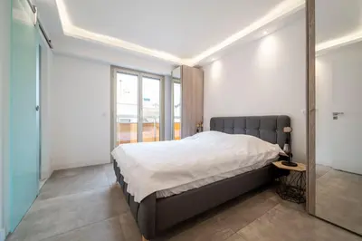Un ou plusieurs lits dans un hébergement de l'établissement REF 1967 - Cannes Center - Apartment for rent