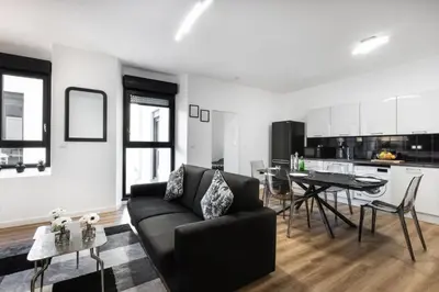 Cuisine ou kitchenette dans l'établissement Suite Carla - Superbe appartement à Cannes