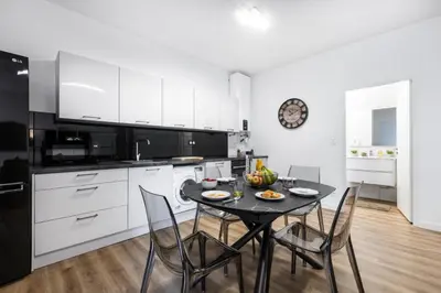 Cuisine ou kitchenette dans l'établissement Suite Carla - Superbe appartement à Cannes