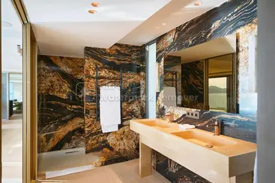 Salle de bains dans l'établissement Cannes villa 6 chambres - Elisabeth