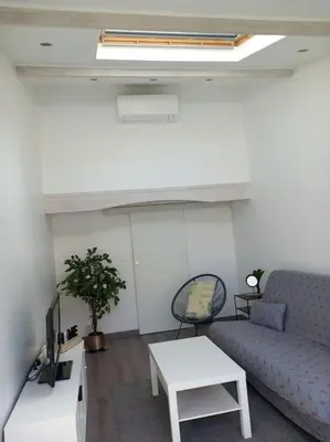 Coin salon dans l'établissement chez Marie