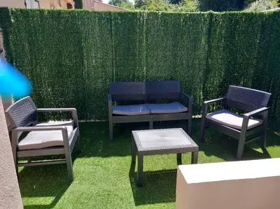 Jardin de l'établissement chez Marie