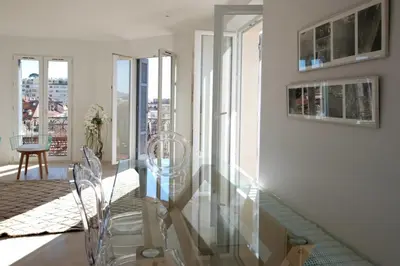 Coin salon dans l'établissement REF 945 - Cannes Center - Apartment for rent