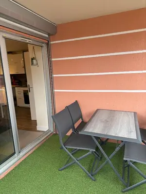 Plan de l'établissement Dernier étage avec garage, piscines et tennis