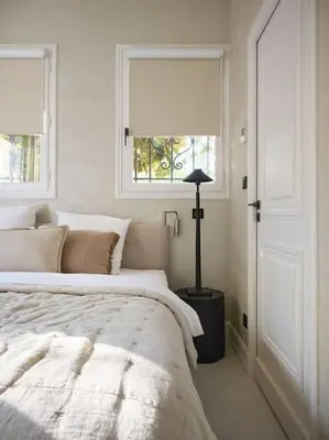 Un ou plusieurs lits dans un hébergement de l'établissement Cannes, splendide villa dans un domaine privé