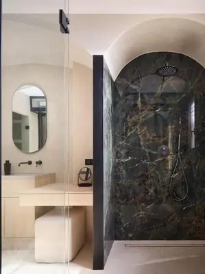 Salle de bains dans l'établissement Cannes, splendide villa dans un domaine privé