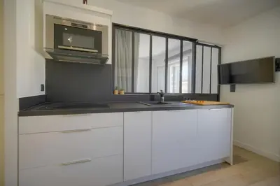 Cuisine ou kitchenette dans l'établissement Le Nico - Elégant - Centre - VCA
