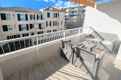 Balcon ou terrasse dans l'établissement 