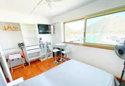 Télévision ou salle de divertissement dans l'établissement #A1K STUDIO JUNIOR - MARINA RIVIERA BAY Near Airport